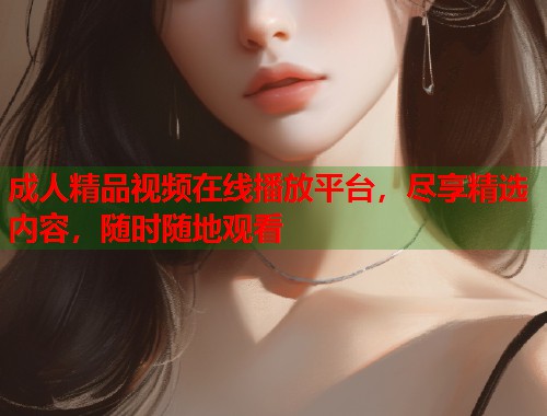 成人精品视频在线播放平台，尽享精选内容，随时随地观看