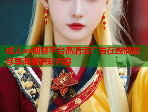 成人av视频平台高清无广告在线播放尽享海量精彩内容