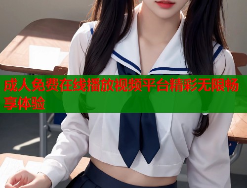 成人免费在线播放视频平台精彩无限畅享体验